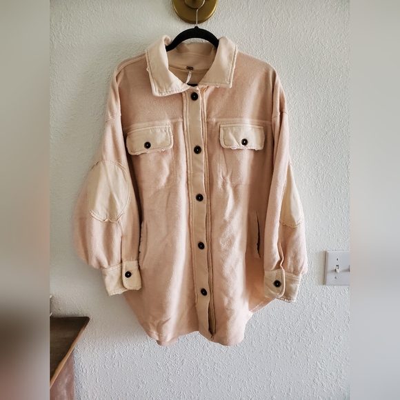 NWOT Free People Ruby Jacket in Sweetheart Sunrise Size Large $128 - Picture 7 of 14